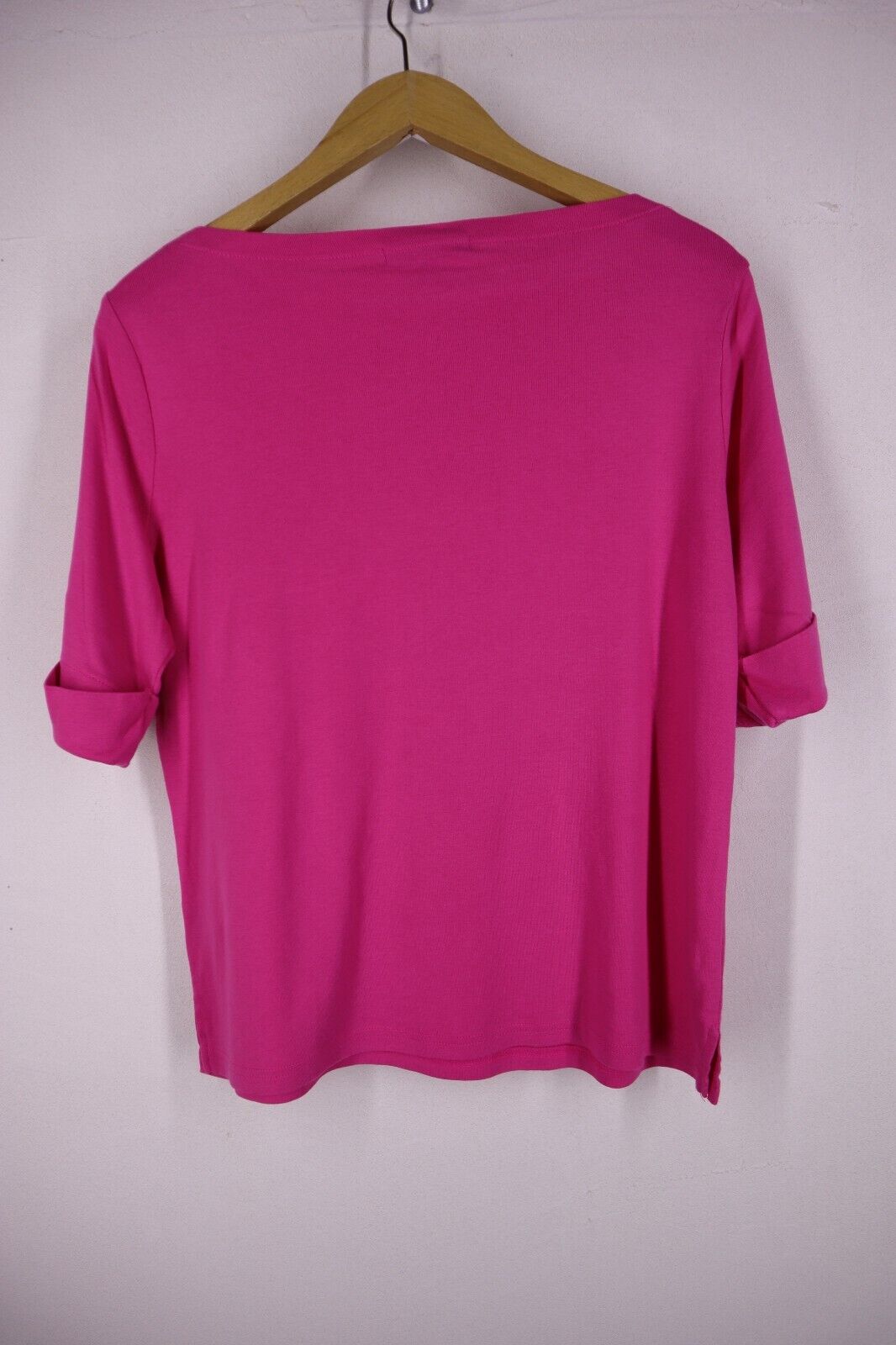 Ralph Lauren - T-Shirt Donna Cotone Woman Logo TG XL SIZE XL Manica 3/4