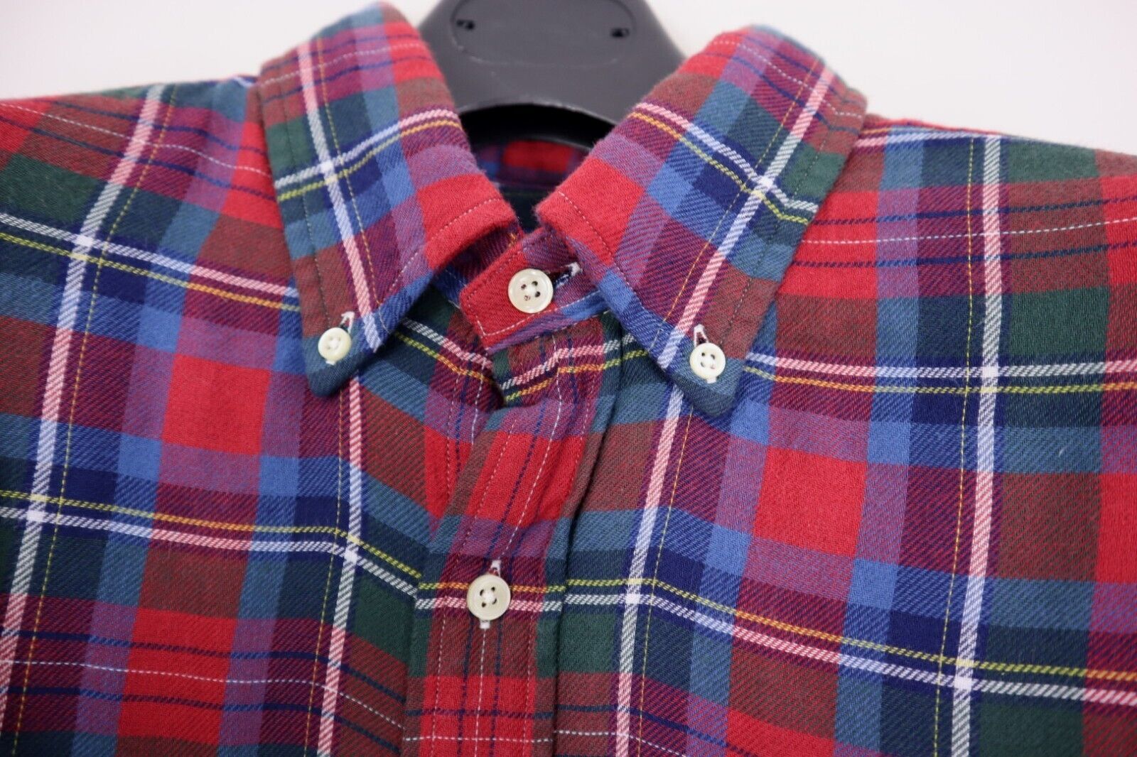 RALPH LAUREN -  CAMICIA UOMO MAN SHIRT TG.M SIZE M CLASSIC FIT SCOZZESE