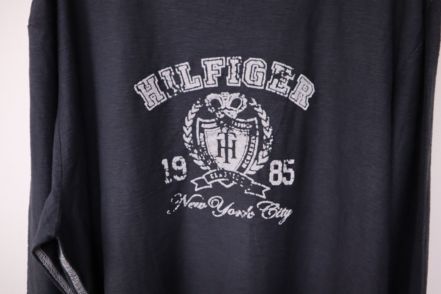 Maglione Tommy Hilfiger Uomo Taglia XL Maglioncino Pullover Cotone Logo