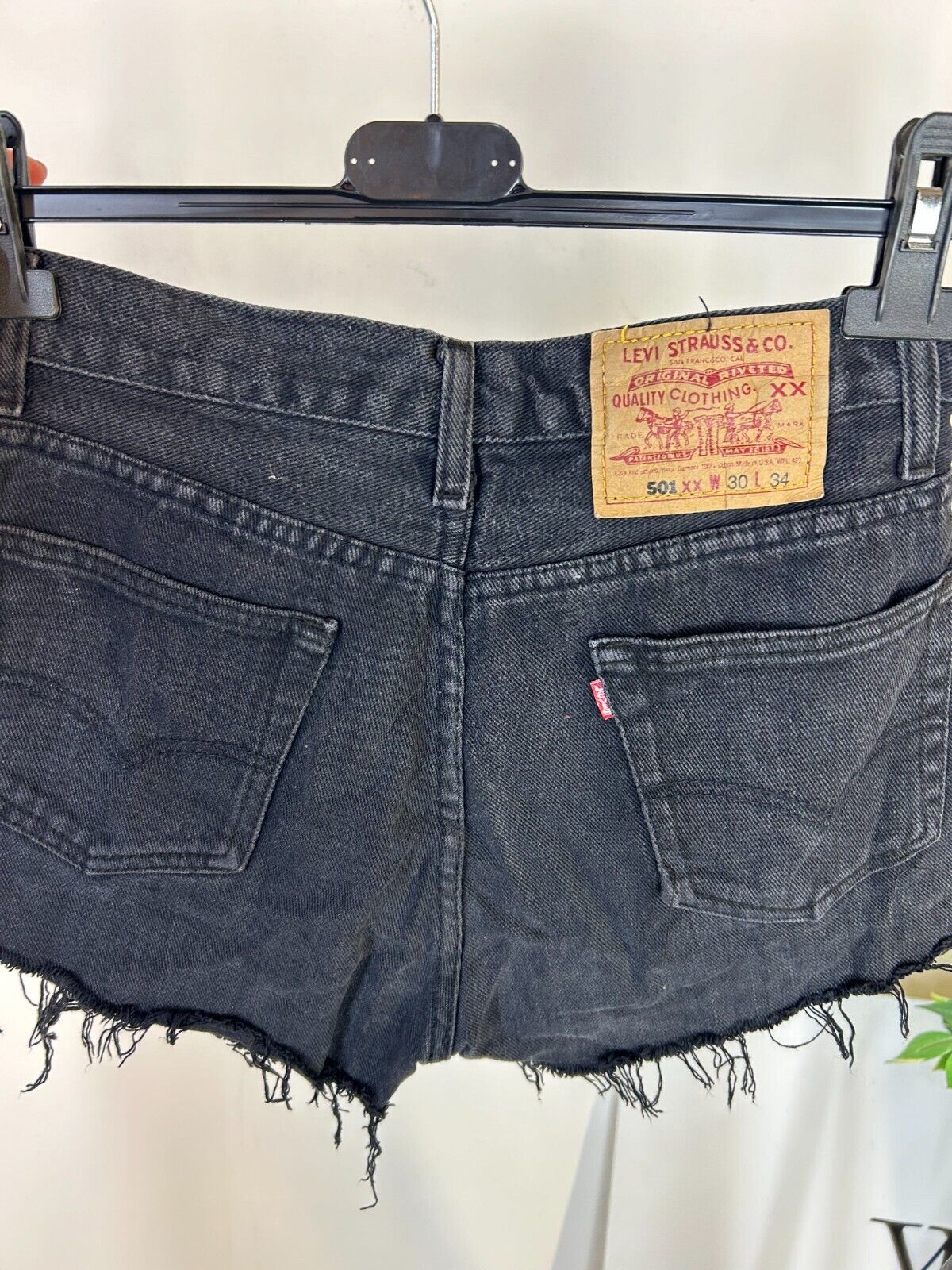 Levi's -  501 Shorts con borchie da Donna Woman SIZE W30 TG 44 IT