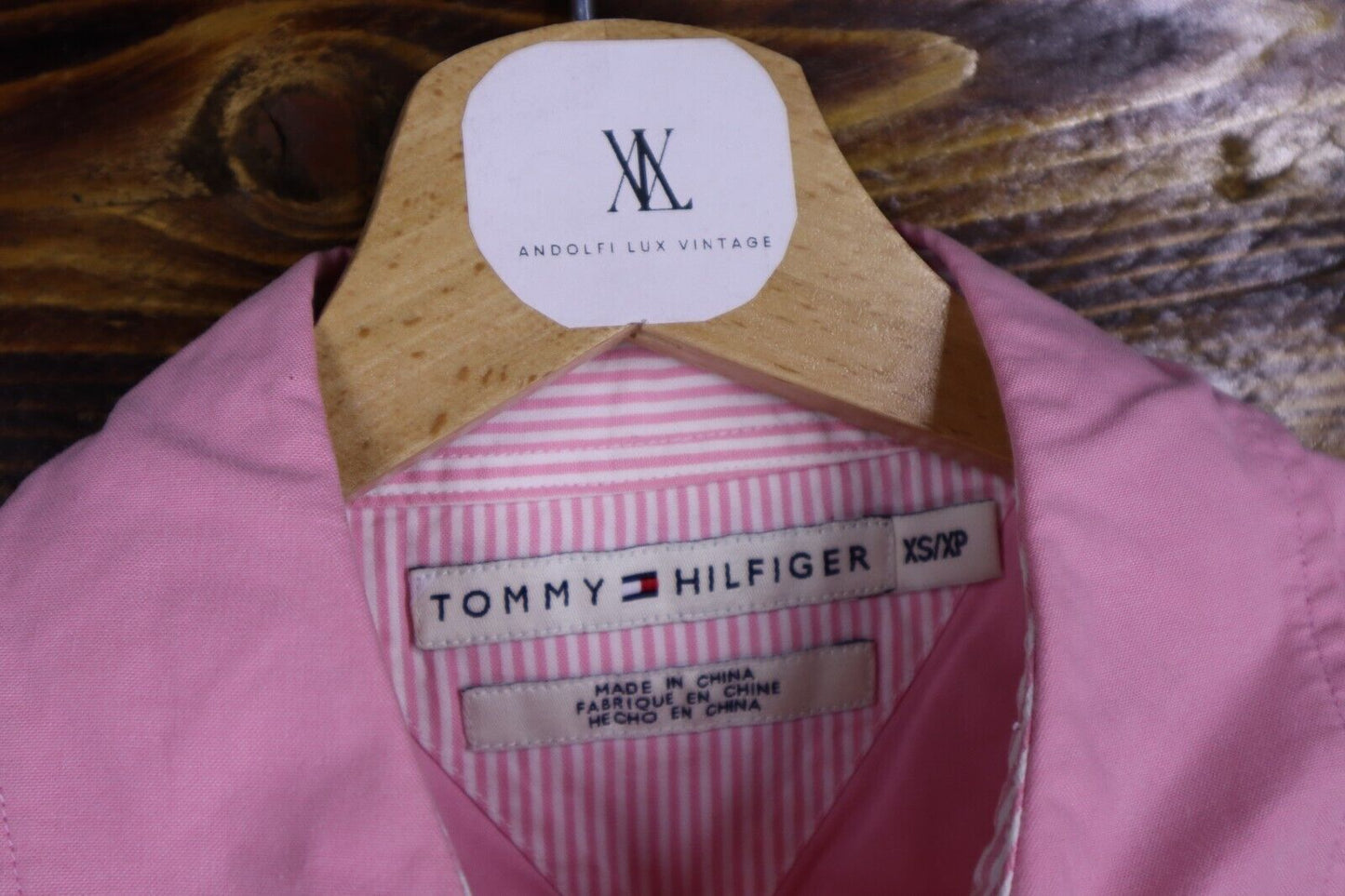 TOMMY HILFIGER CAMICIA DONNA WOMAN SHIRT TG XS SIZE XS