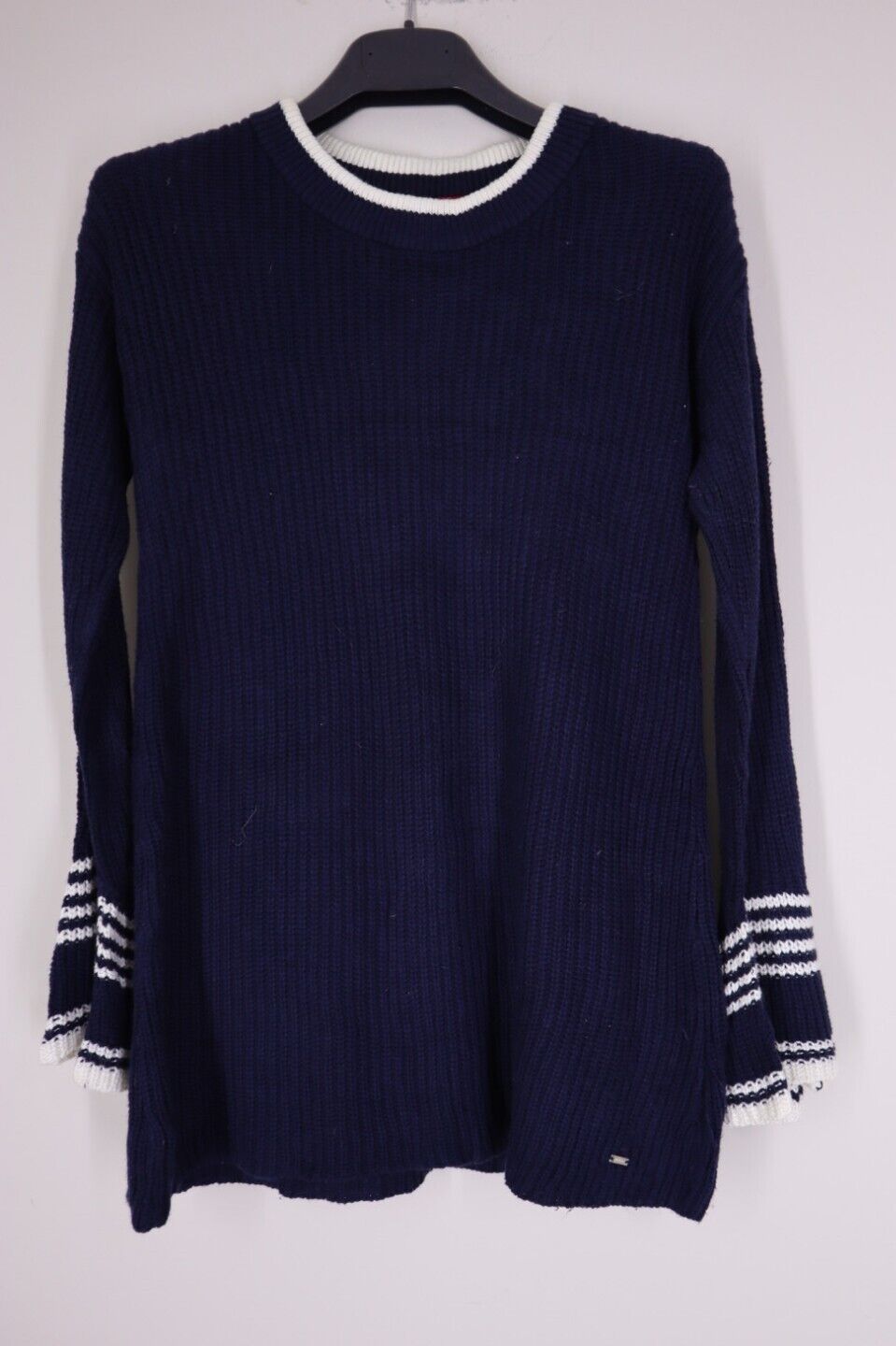 Tommy Hilfiger - Donna TG XS SIZE XS Maglione Maglioncino Cotone Pullover Woman