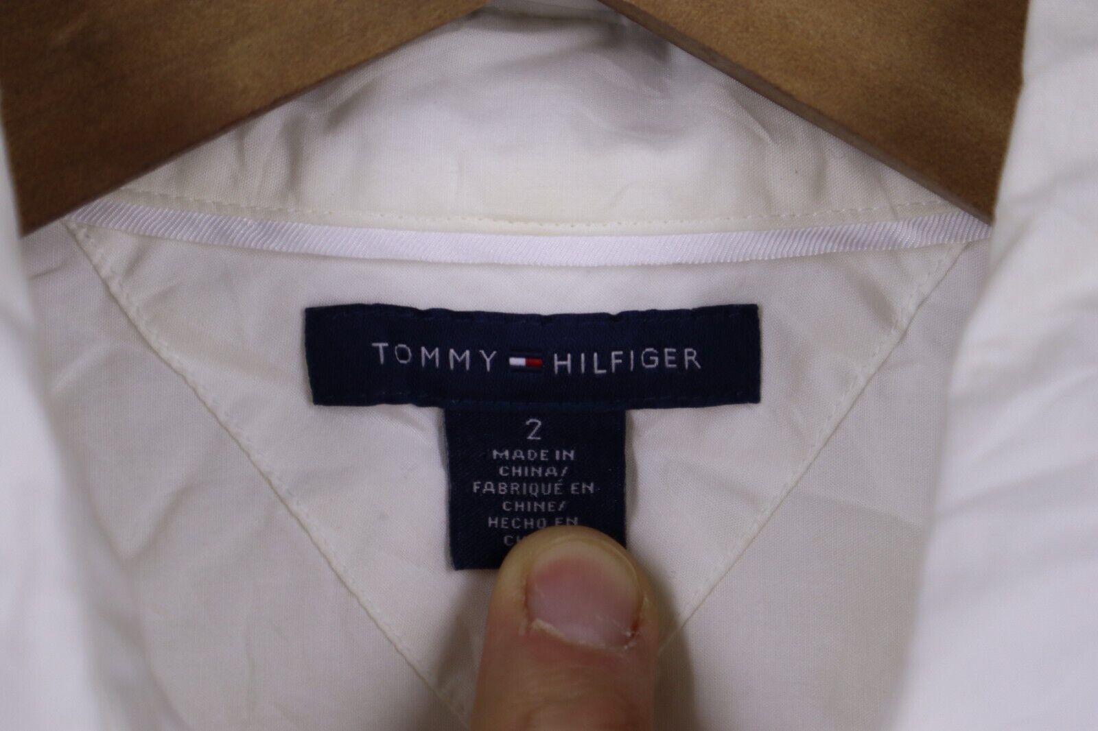 TOMMY HILFIGER CAMICIA DONNA WOMAN SHIRT TG XS SIZE XS