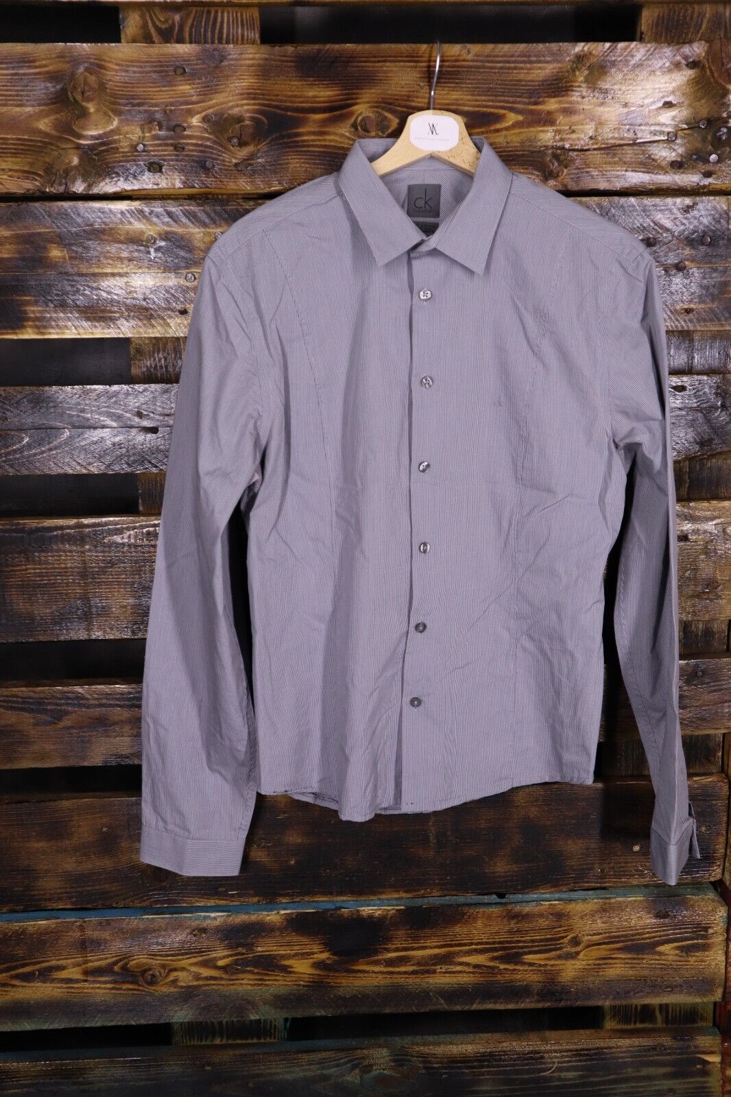 CALVIN KLEIN CAMICIA UOMO MAN SHIRT TG L SIZE L