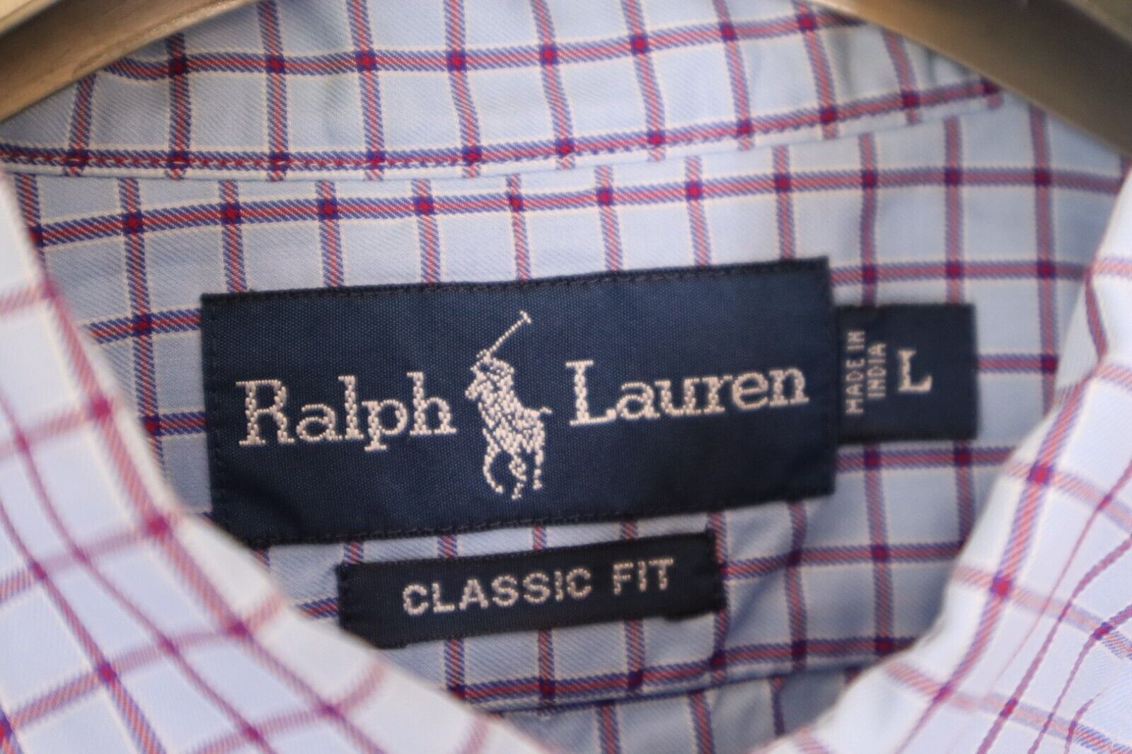 RALPH LAUREN CAMICIA UOMO MAN SHIRT TG.L