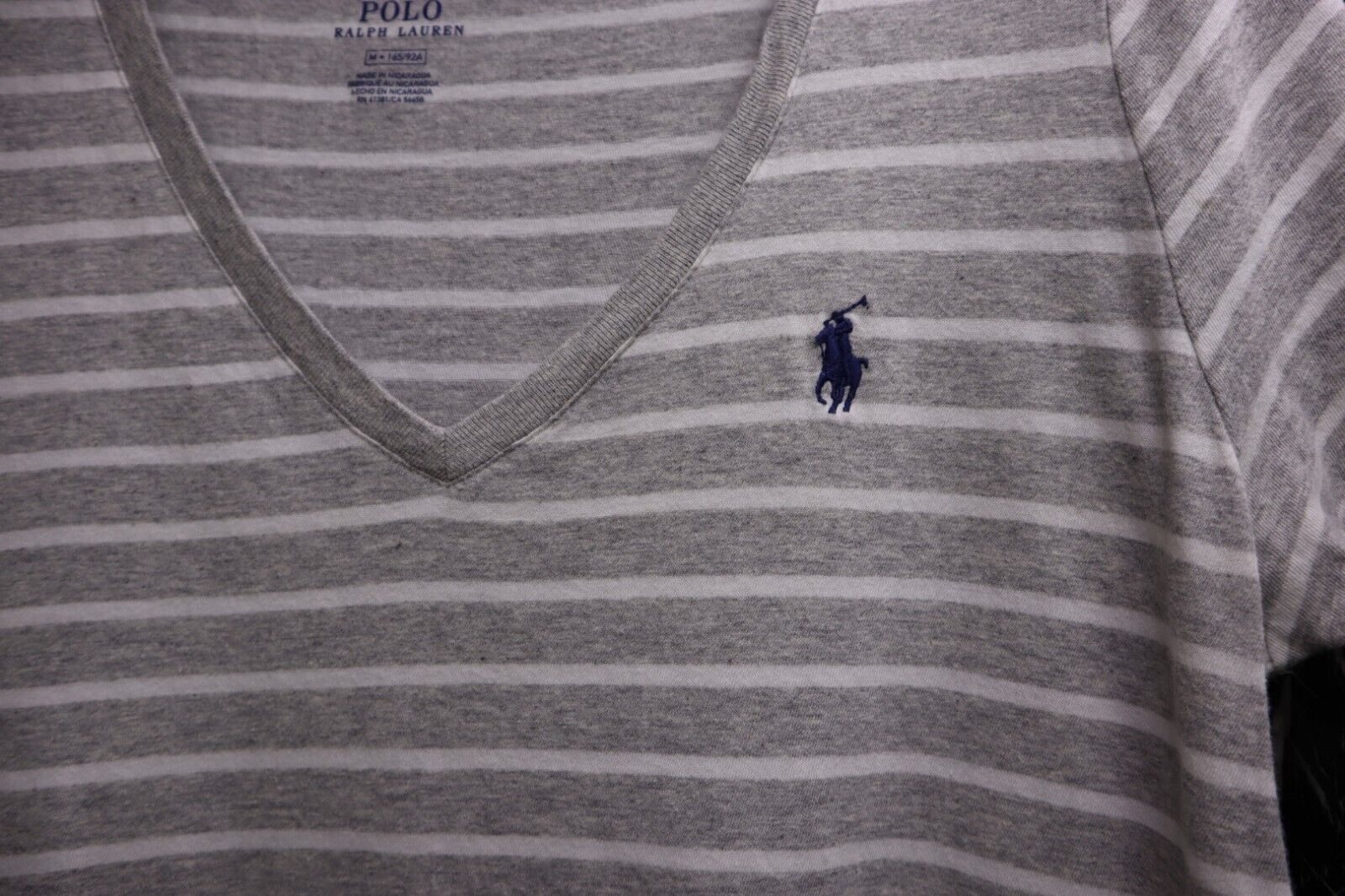 T-Shirt Ralph Lauren Donna Cotone Woman Logo TG. M