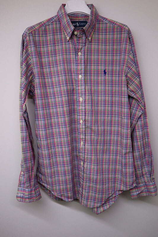 RALPH LAUREN CAMICIA UOMO MAN SHIRT TG.S