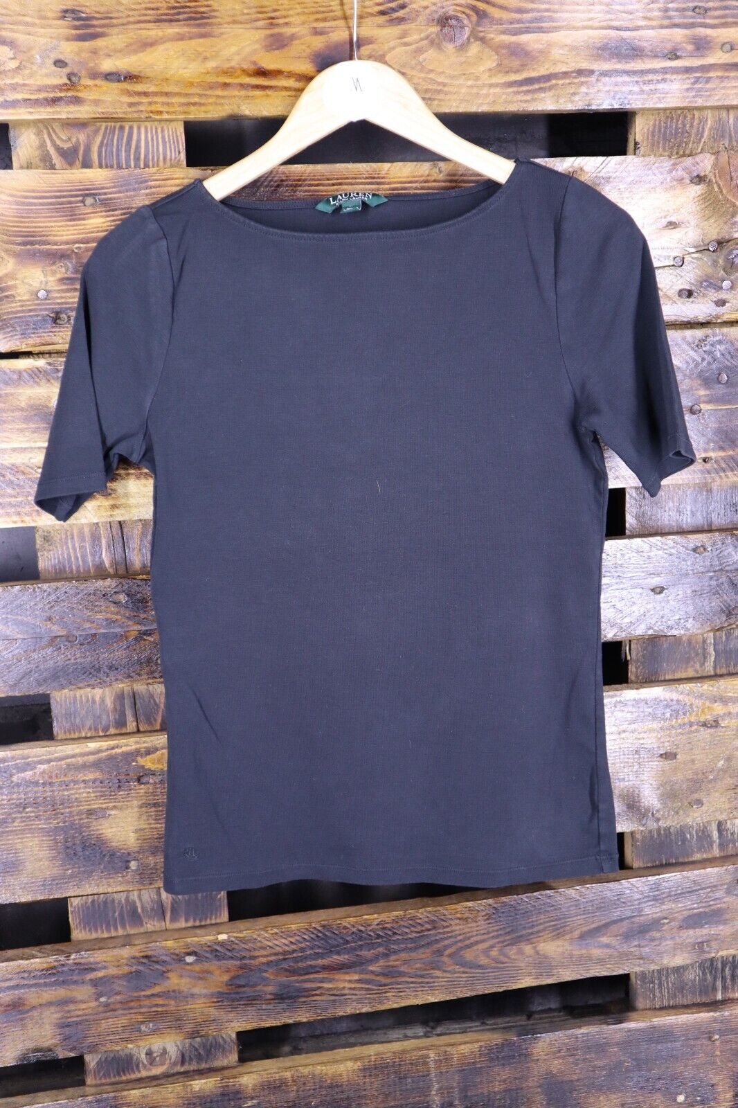 Ralph Lauren - T-Shirt Donna Cotone Woman Logo TG L SIZE L Manica Corta