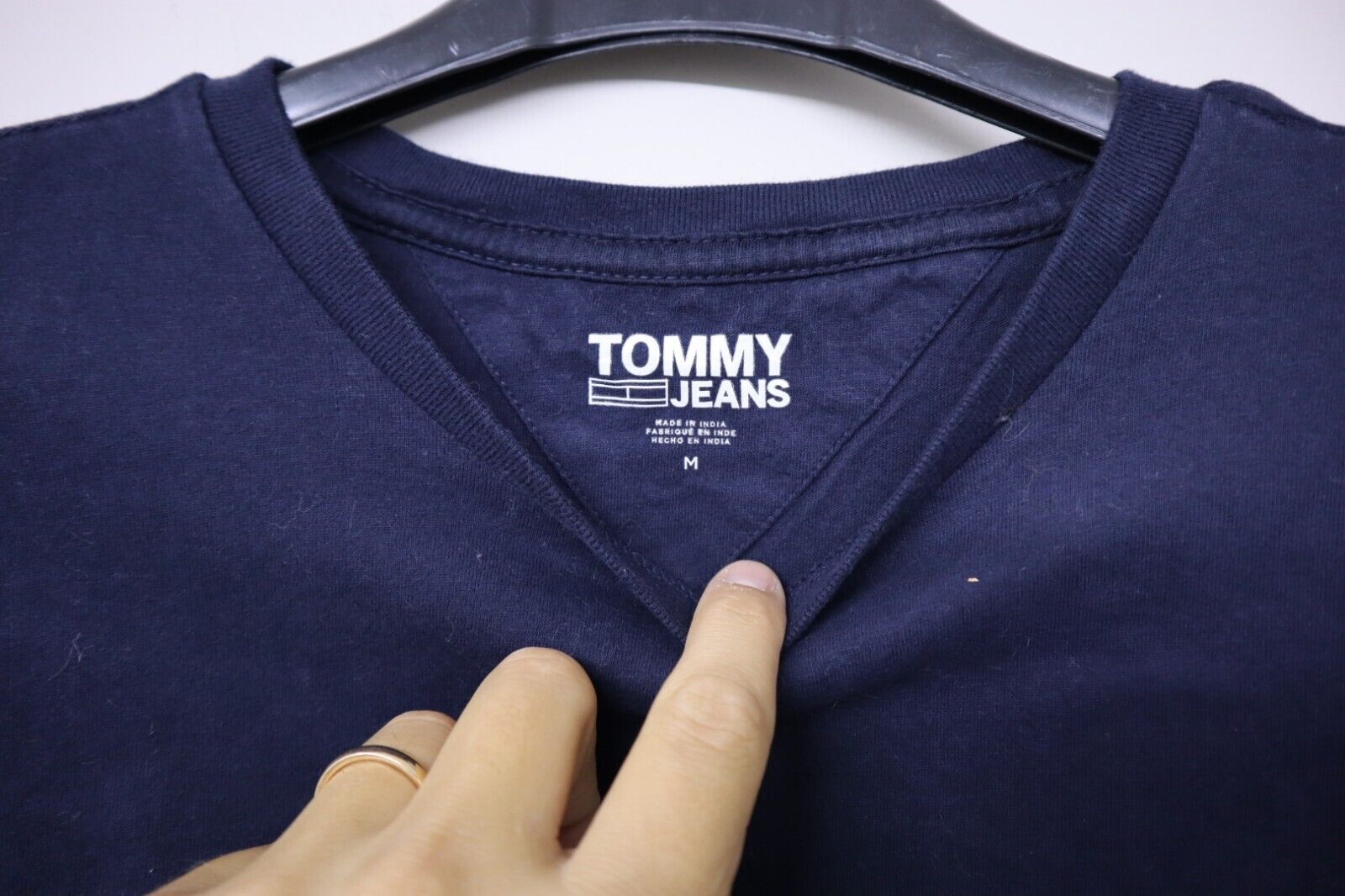 TOMMYHILFIGER- TOMMY JEANS PULLOVER TG. M UOMO MAN