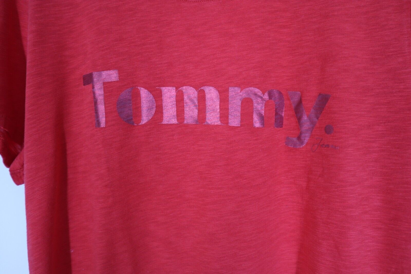 Tommy Hilfiger T-Shirt Donna Woman TG XL SIZE XL Manica Corta