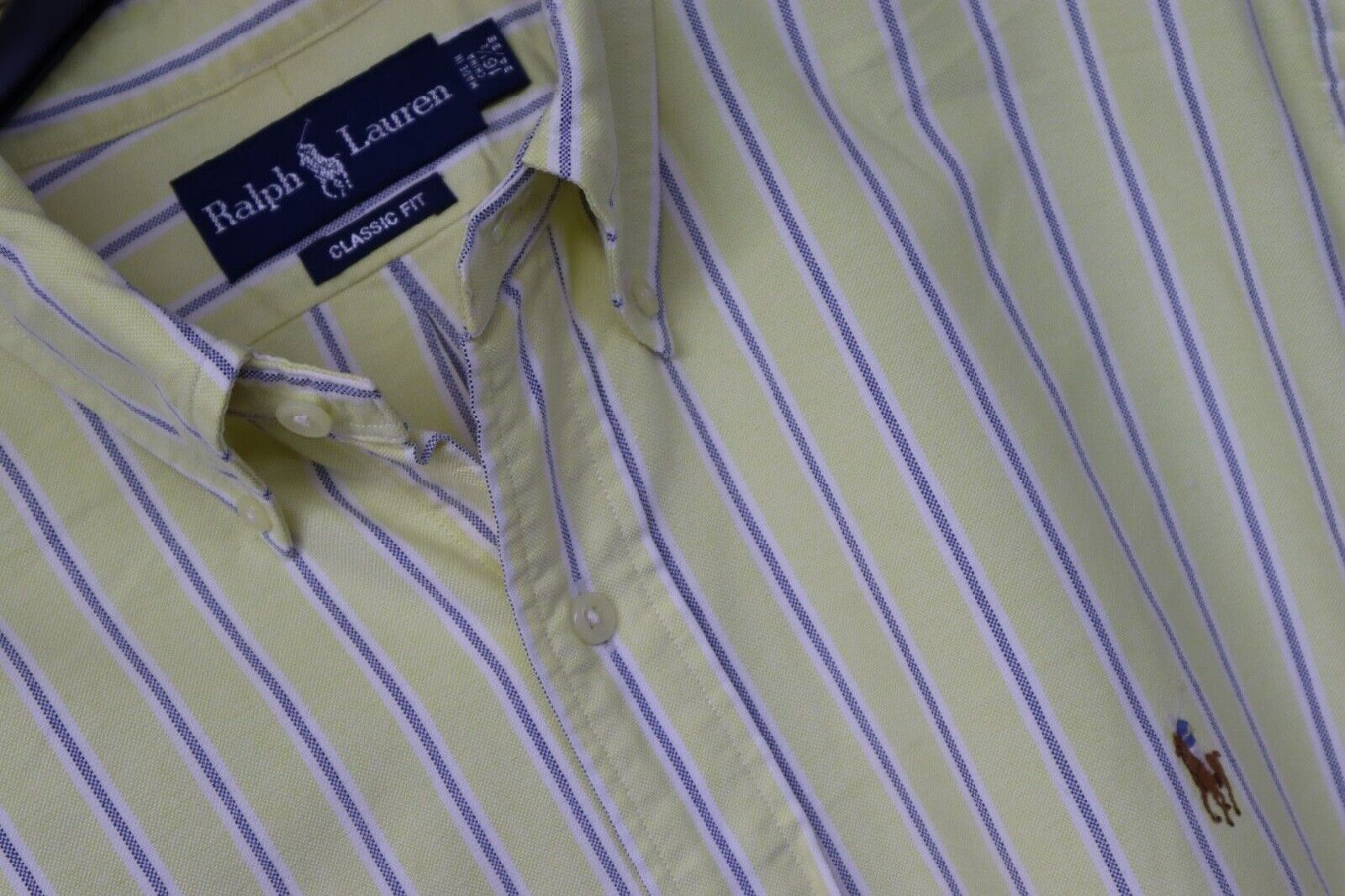 RALPH LAUREN CAMICIA UOMO MAN SHIRT TG.16,5