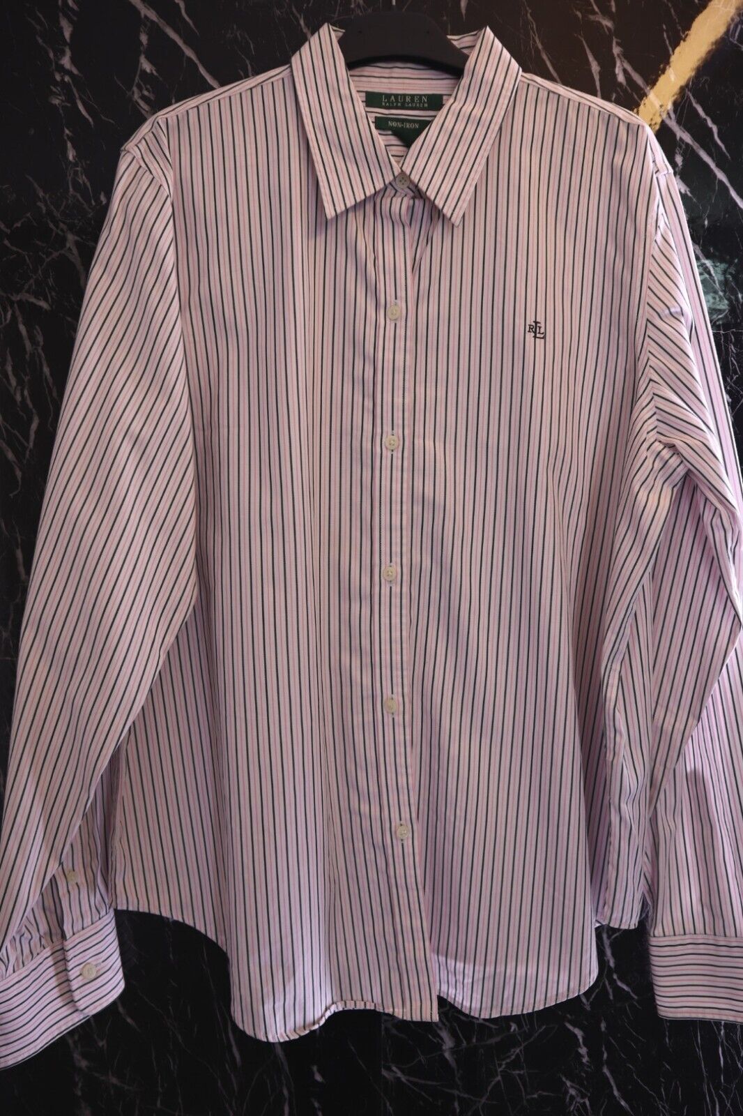 RALPH LAUREN - CAMICIA DONNA TG L SIZE L WOMAN CASUAL OXFORD SHIRT