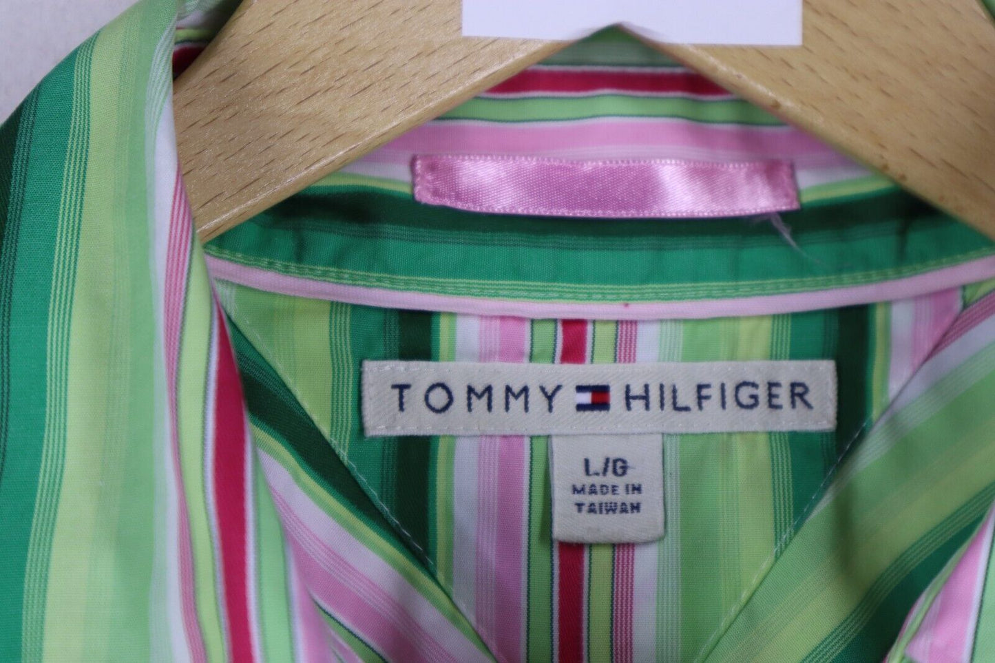 TOMMY HILFIGER CAMICIA DONNA WOMAN SHIRT TG L