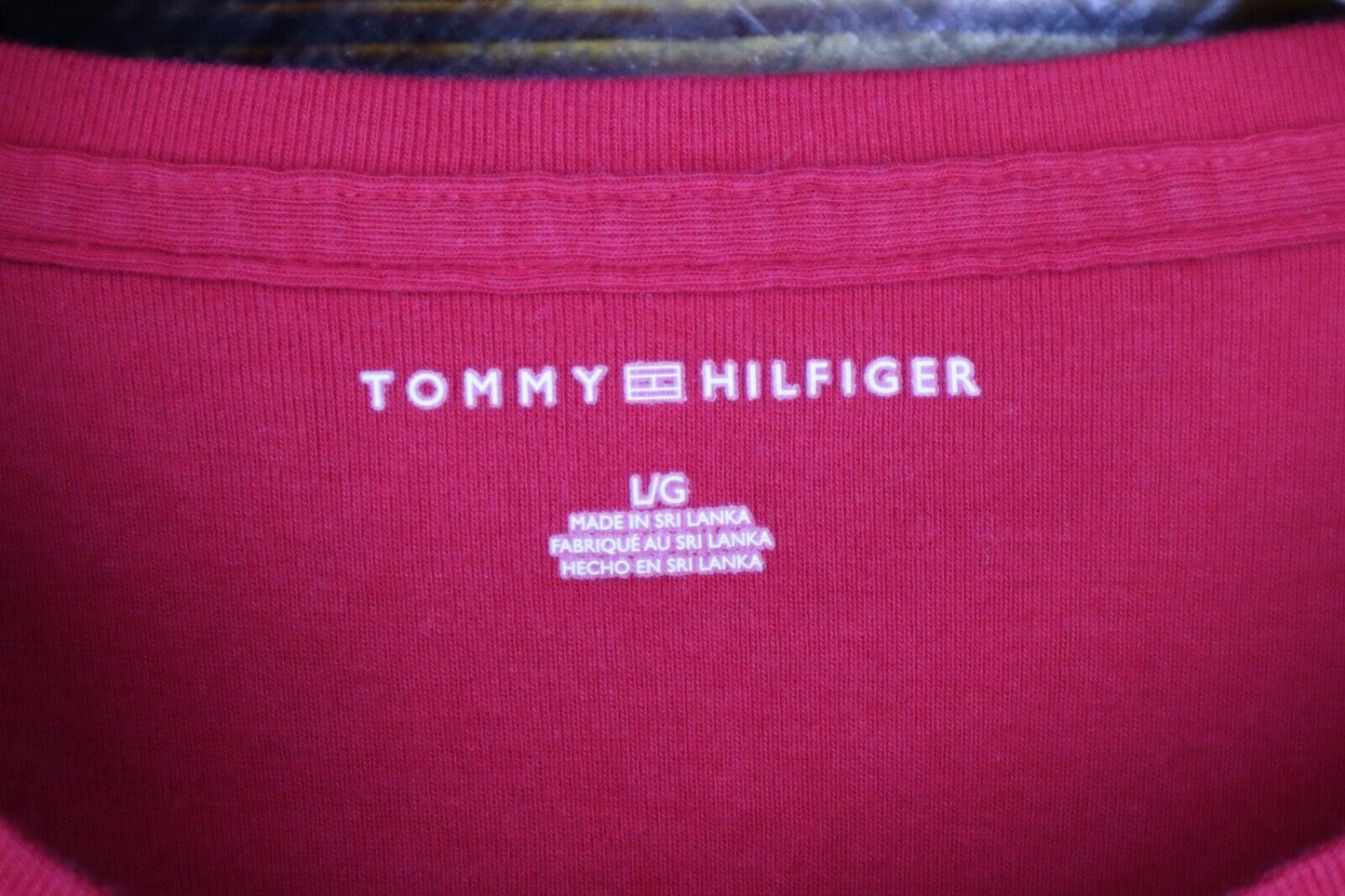 Tommy Hilfiger T-Shirt Donna Woman TG M SIZE M Manica Corta