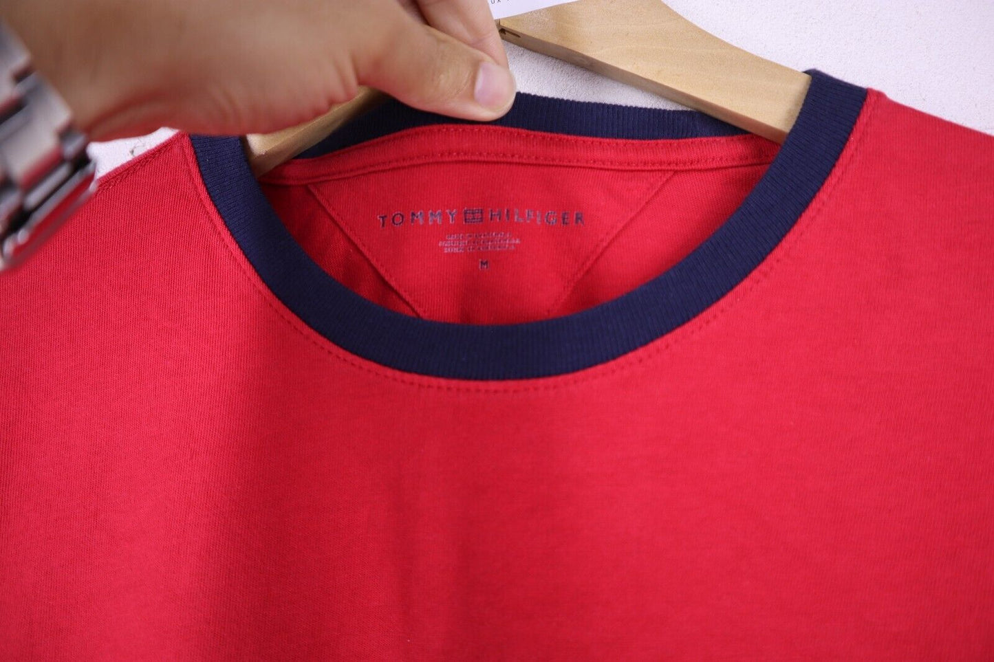 Tommy Hilfiger T-Shirt uomo TG M SIZE M cotone