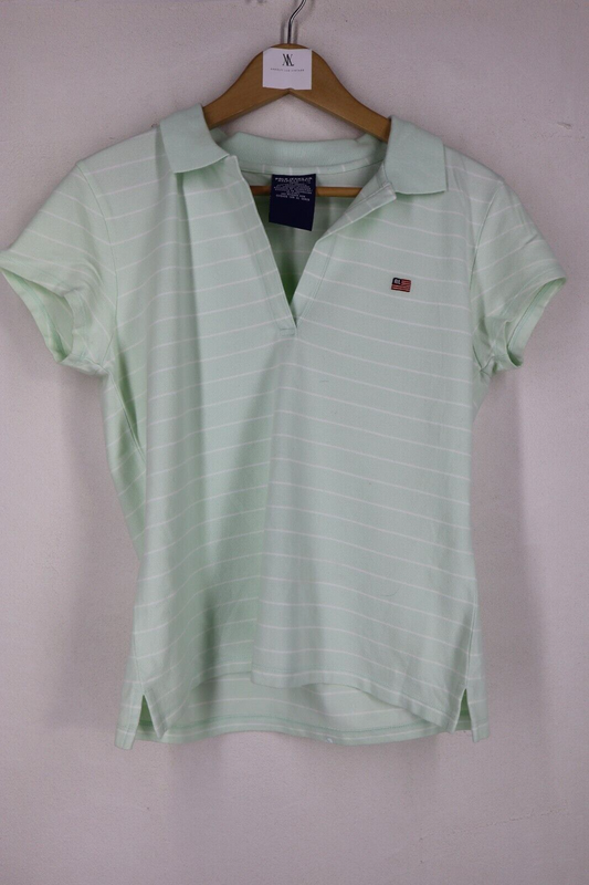 Ralph Lauren - T-Shirt POLO Donna Cotone Woman Logo TG L SIZE L