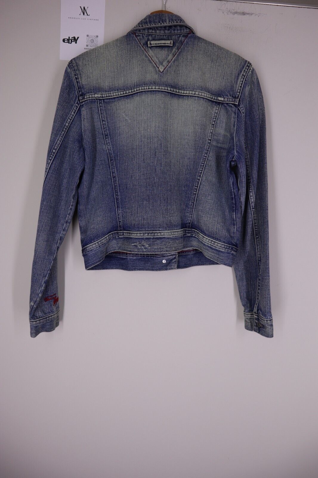 TOMMY HILFIGER DONNA - Giacca Jeans Denim TG L SIZE L