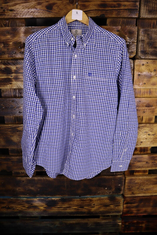 Timberland Camicia Uomo Taglia M Cotone Chemise Shirt Multicolore Manica Lunga