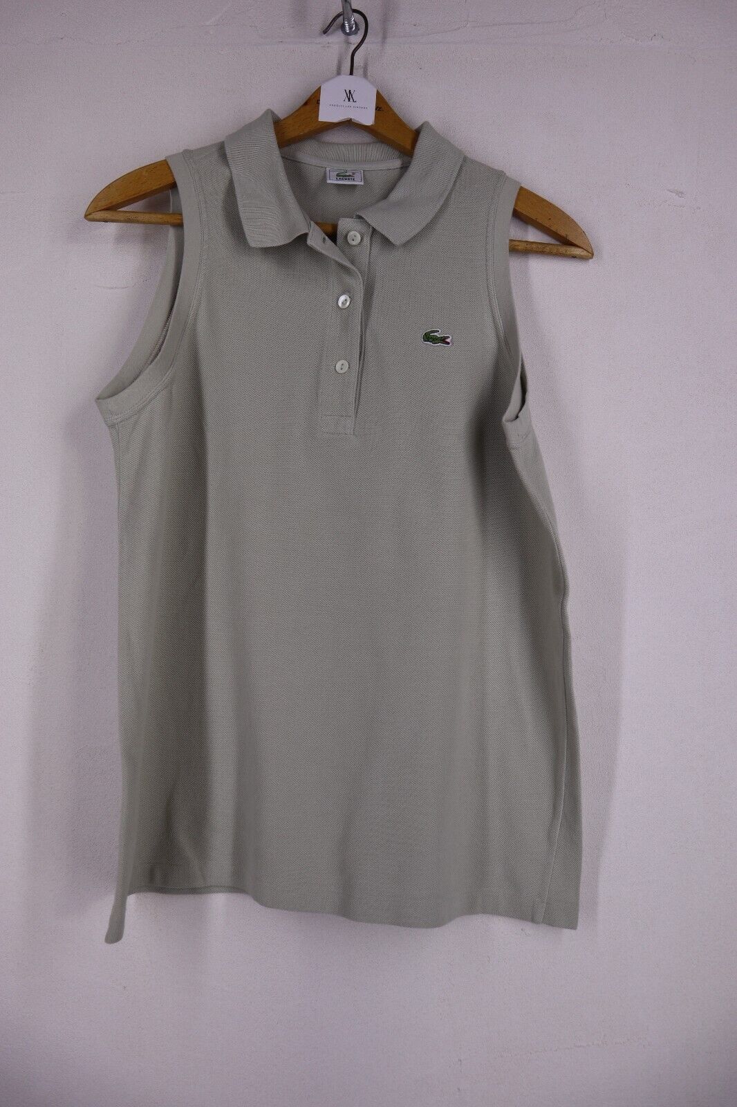 Lacoste - Canotta T-Shirt Donna Cotone Woman Logo TG L SIZE L