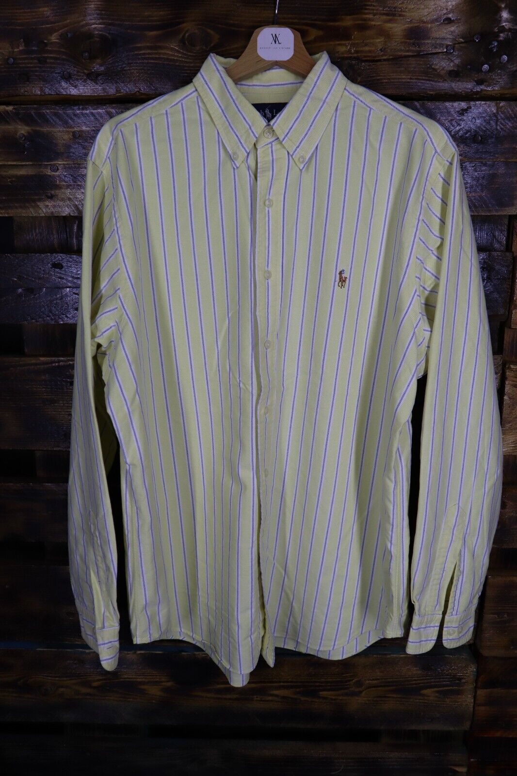 RALPH LAUREN CAMICIA UOMO MAN SHIRT TG.16,5 TG L