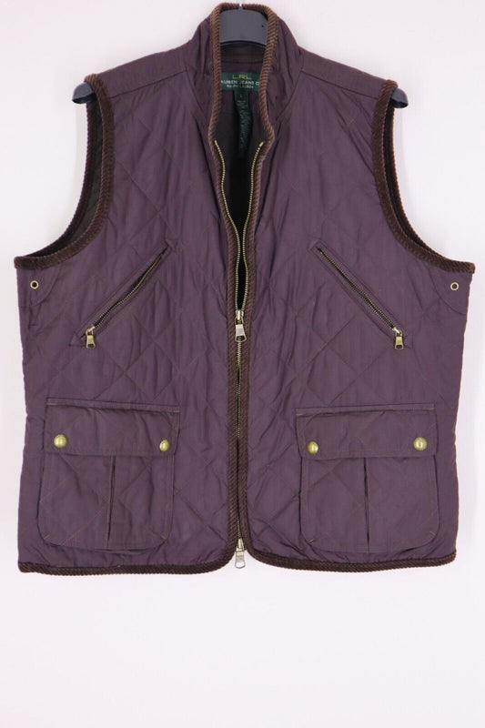 Ralph Lauren - Smanicato Gilet Donna TG L SIZE L Woman