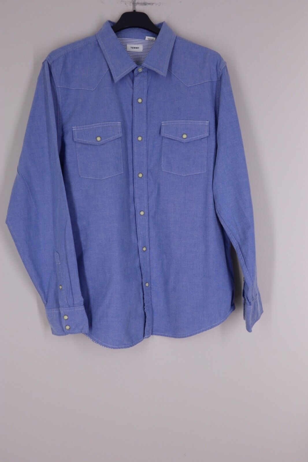 Tommy Hilfiger - CAMICIA UOMO MAN SHIRT LIKE JEANS SIZE L TG. L