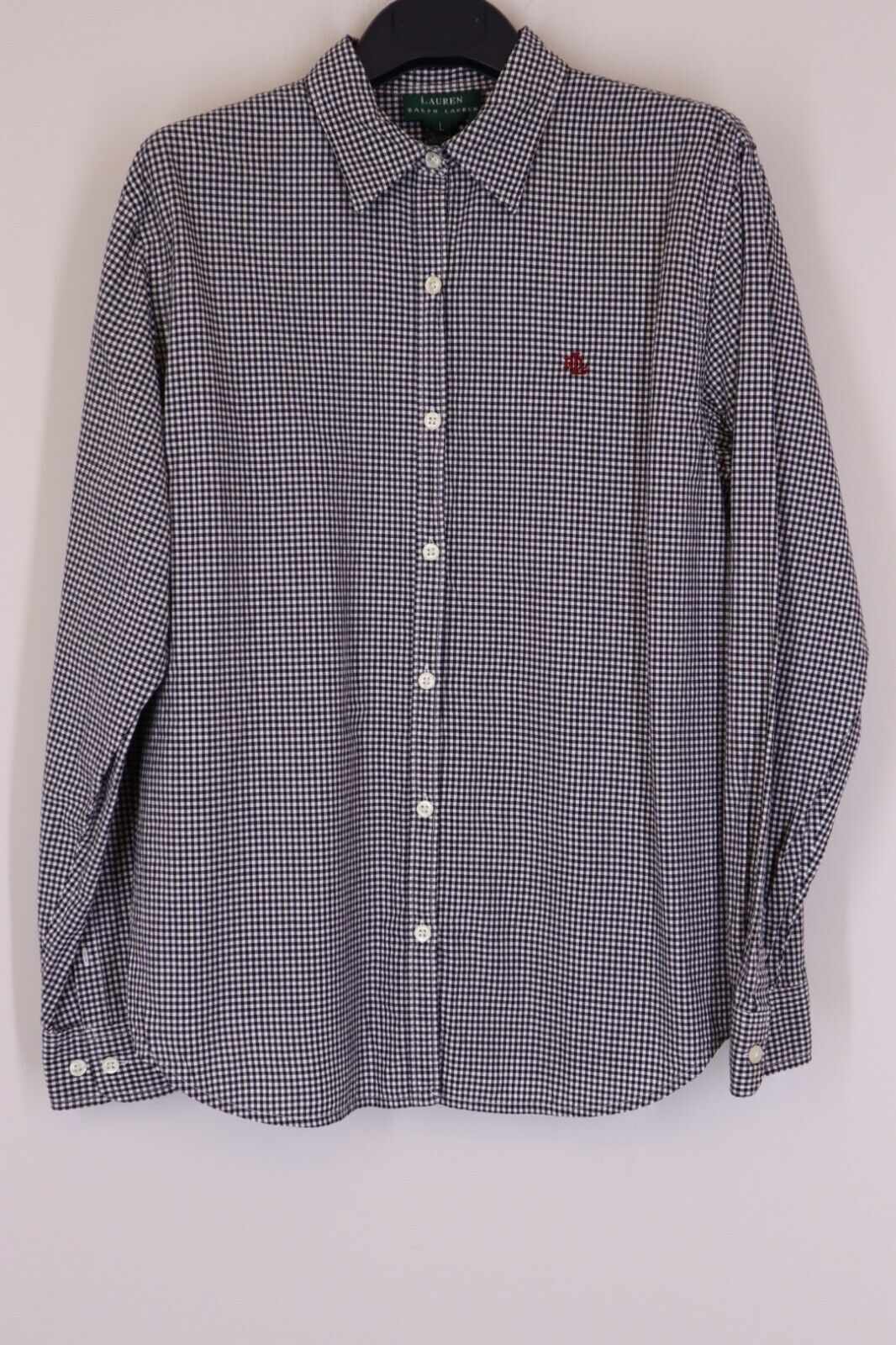 RALPH LAUREN - CAMICIA DONNA TG L SIZE L WOMAN CASUAL OXFORD SHIRT