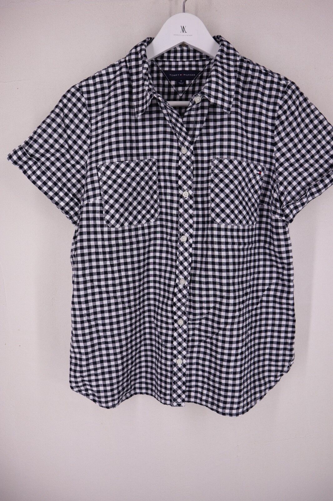 TOMMY HILFIGER CAMICIA DONNA WOMAN SHIRT TG M OXFORD SHIRT SIZE M