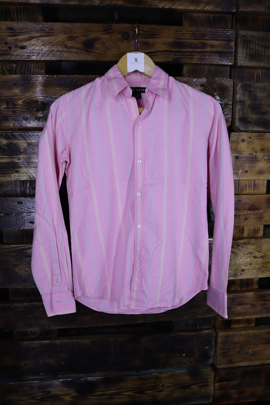 RALPH LAUREN CAMICIA DONNA TG M SIZE M WOMAN CASUAL OXFORD VINTAGE SHIRT