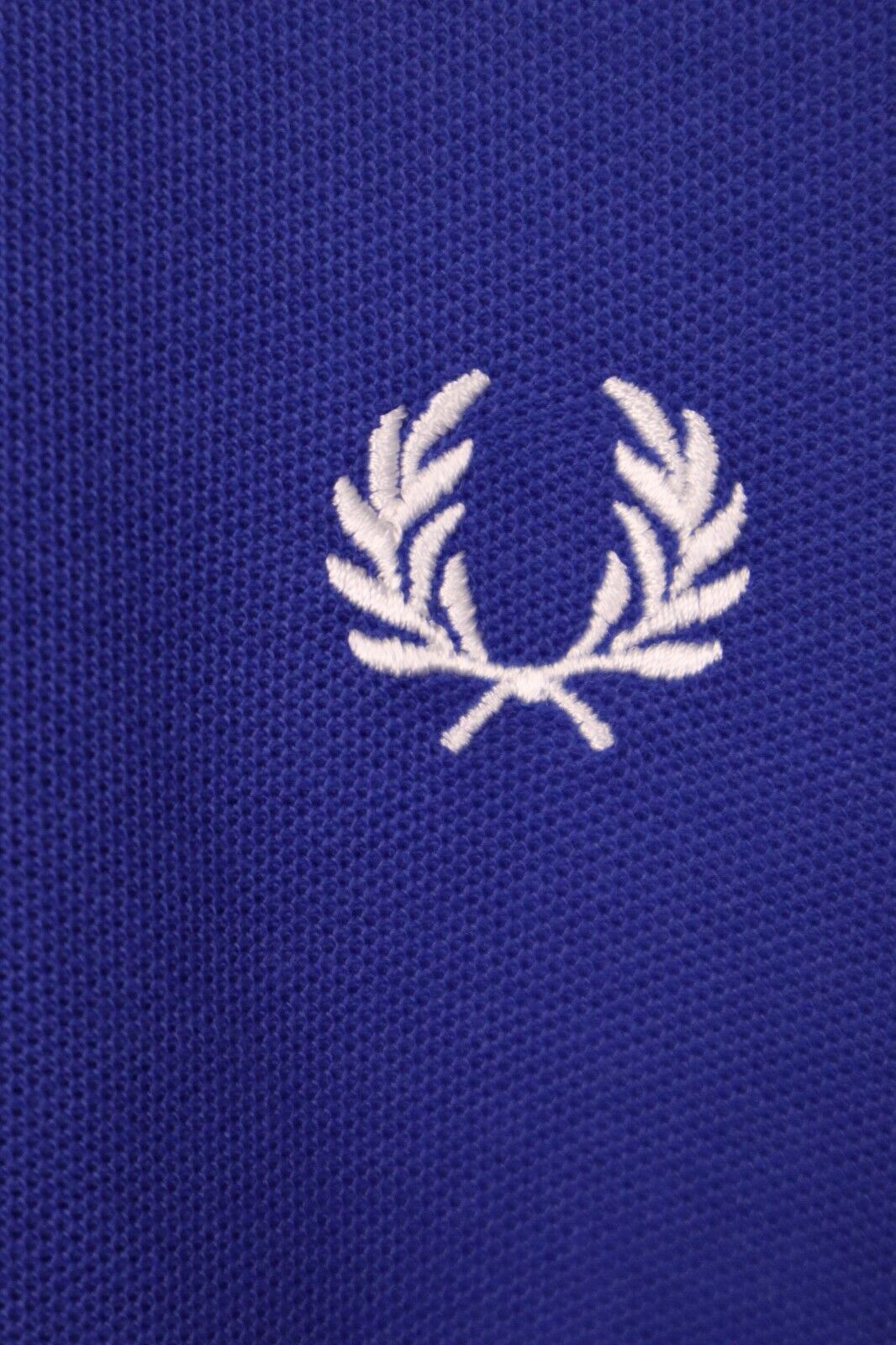 Polo FRED PERRY TG M Uomo Cotone COLORE BLU Man T-shirt Manica Corta Casual