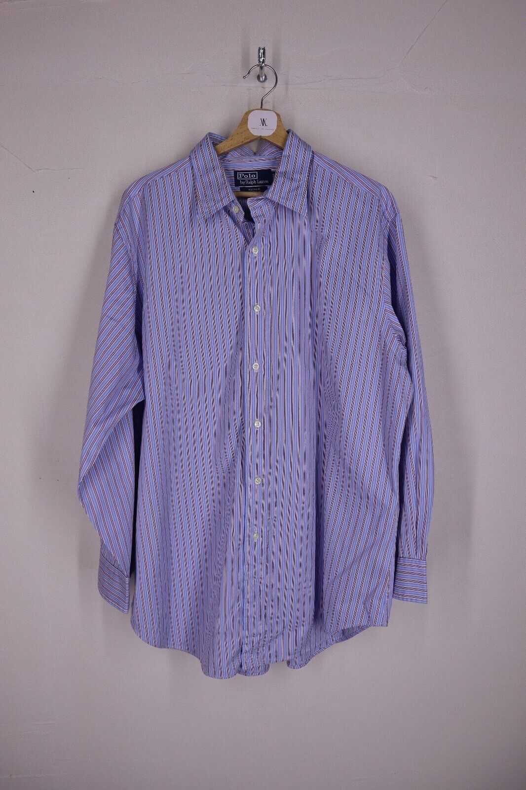 RALPH LAUREN CAMICIA UOMO MAN SHIRT TG 17 - 1/2 ( SIZE XL)