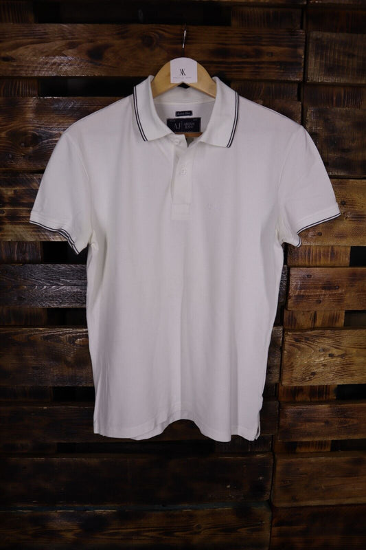 TSHIRT / POLO UOMO ARMANI JEANS TG XXL COLORE BIANCO