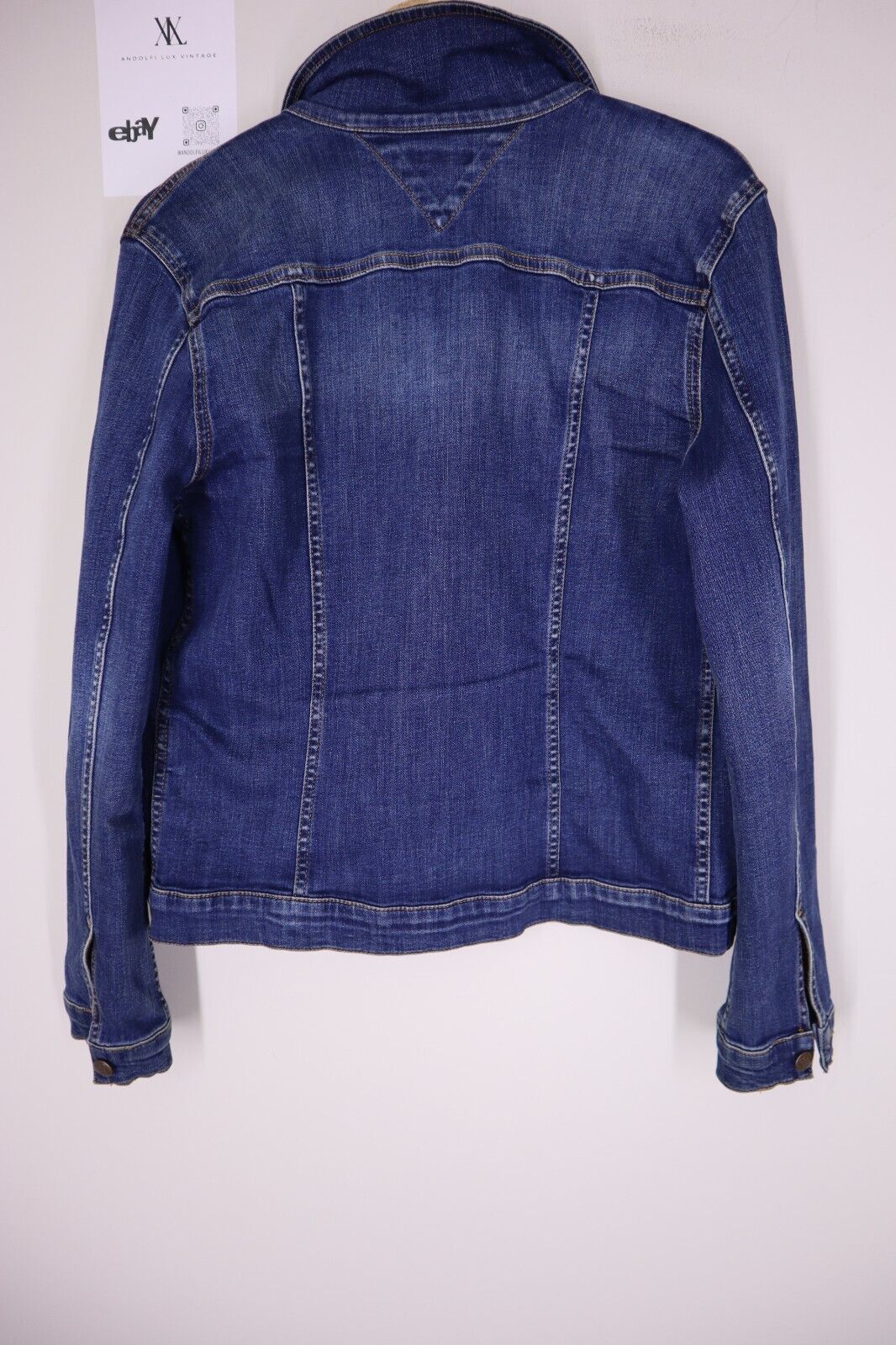 TOMMY HILFIGER DONNA - Giacca Jeans Denim TG L SIZE L