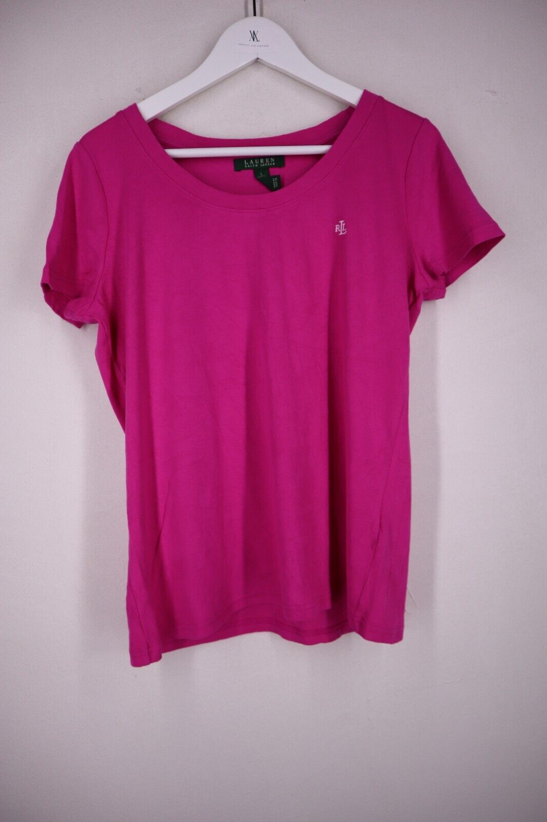 Ralph Lauren Donna - T-Shirt Donna Woman TG L SIZE L Manica Corta