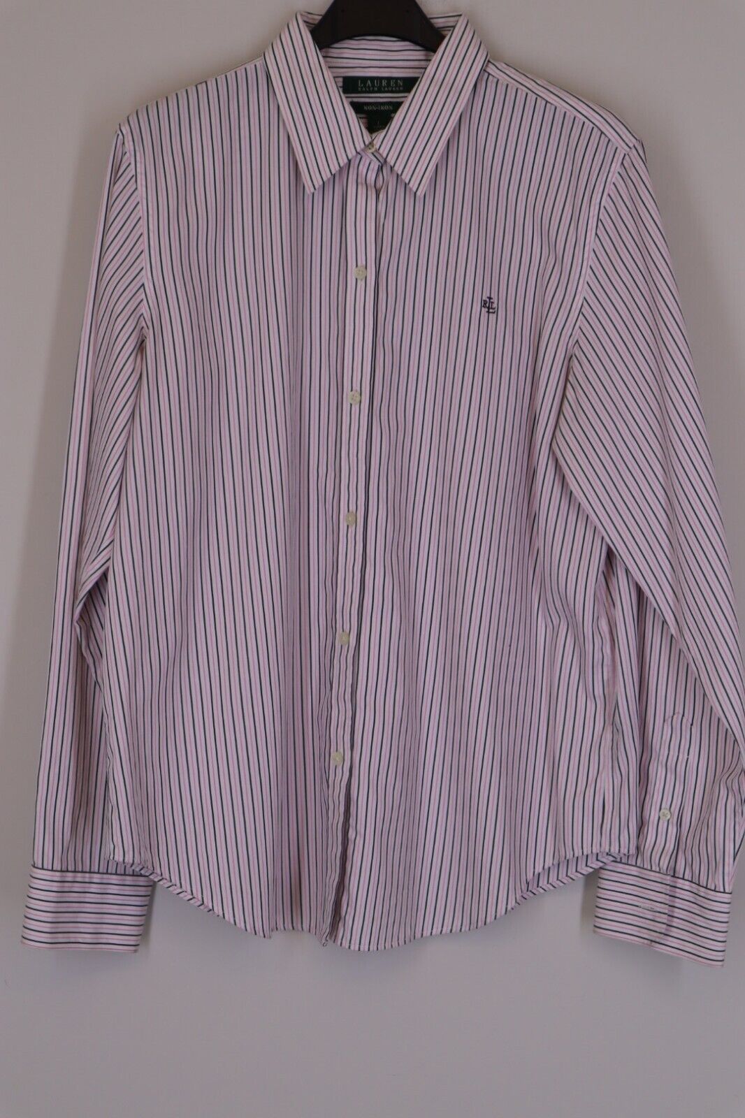 RALPH LAUREN - CAMICIA DONNA TG L SIZE L WOMAN CASUAL OXFORD SHIRT