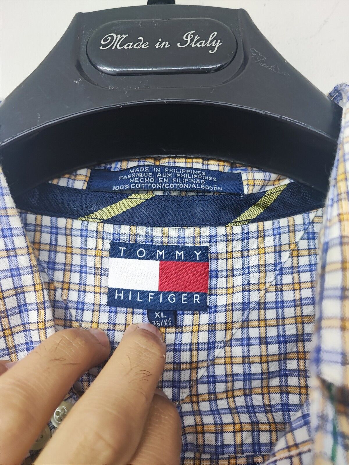 Tommy Hilfiger - CAMICIA UOMO MAN SHIRT SIZE XL TG.XL