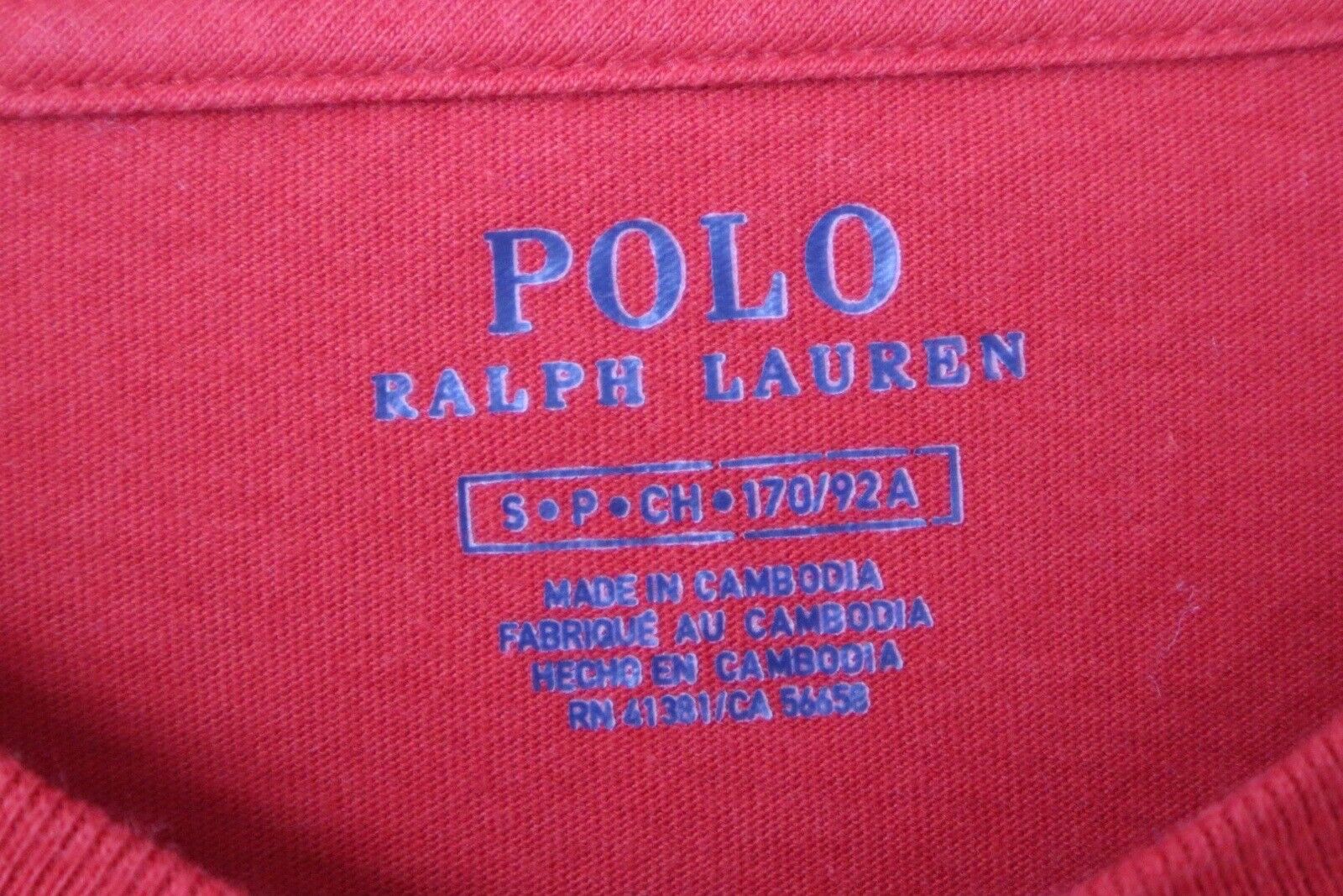 Polo Ralph Lauren T-Shirt TG S