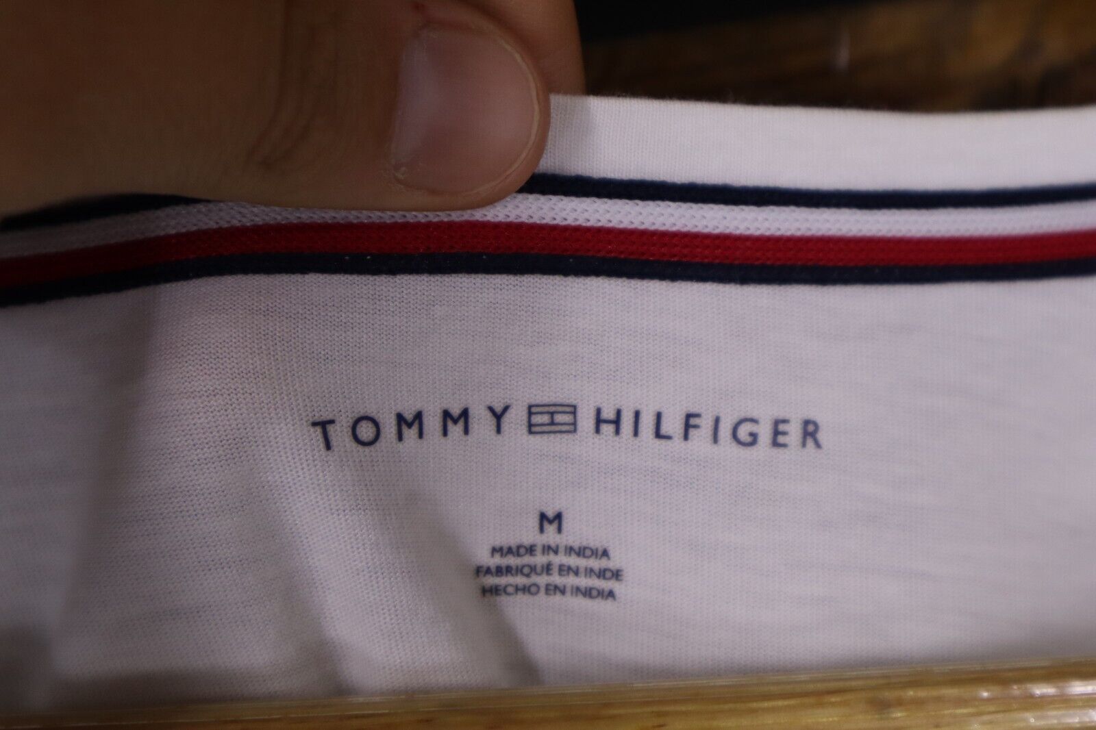 Tommy Hilfiger T-Shirt Donna Woman TG M SIZE M Manica Corta