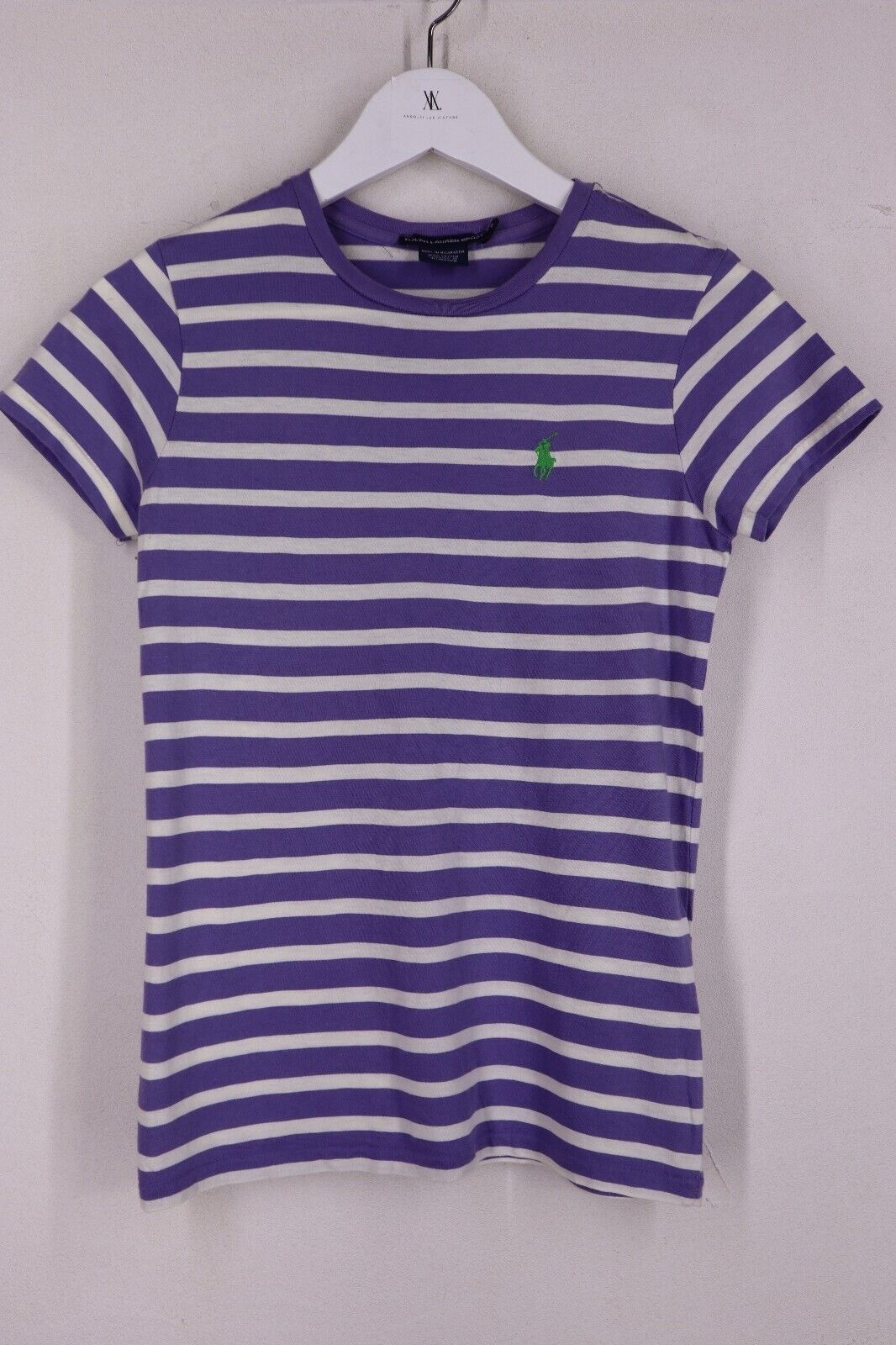 Ralph Lauren - T-Shirt POLO Donna Cotone Woman Logo TG S SIZE S