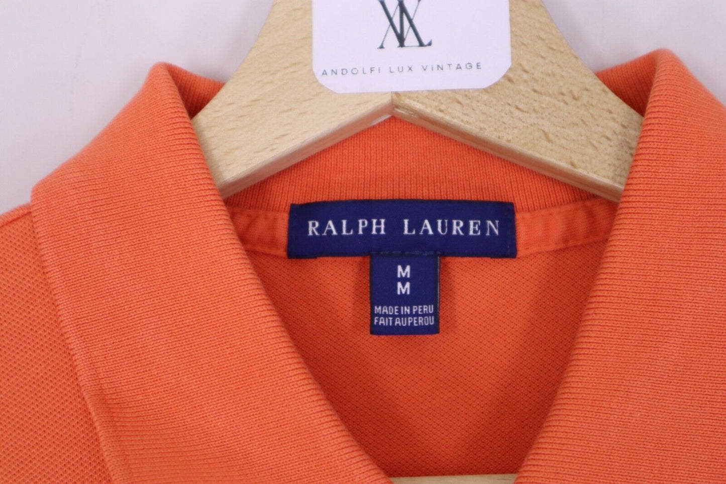 Ralph Lauren - Polo T-Shirt Donna Cotone Woman Logo TG M SIZE M Manica Corta