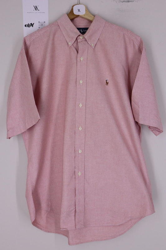 RALPH LAUREN CAMICIA UOMO MAN SHIRT TG.L