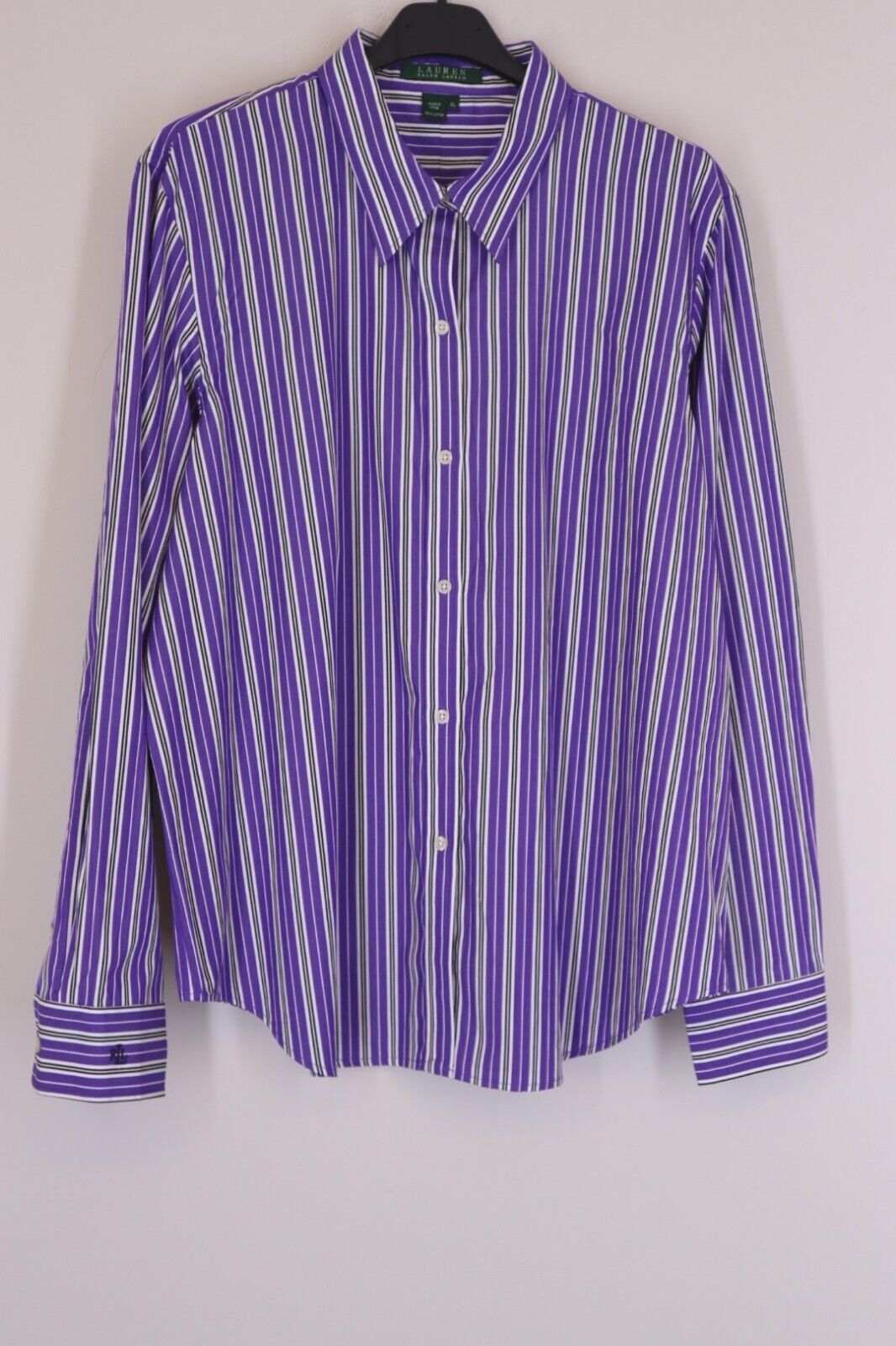 RALPH LAUREN - CAMICIA DONNA TG XL SIZE XL WOMAN CASUAL OXFORD SHIRT