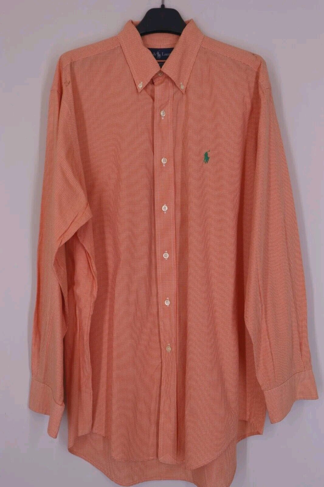 RALPH LAUREN CAMICIA UOMO MAN SHIRT TG.15,5