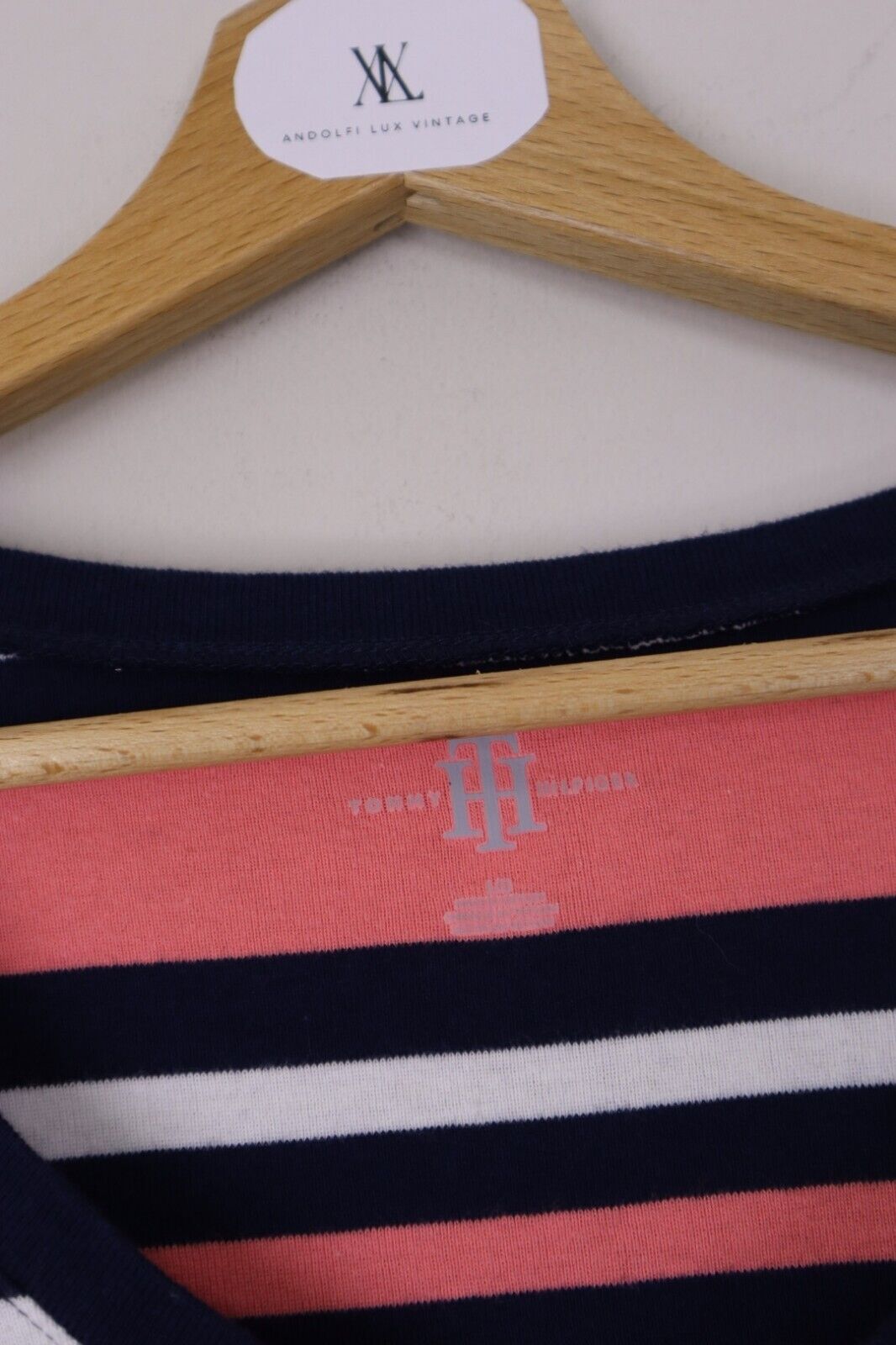 Tommy Hilfiger Donna Taglia L Maglione Maglioncino Cotone Pullover Pull Logo