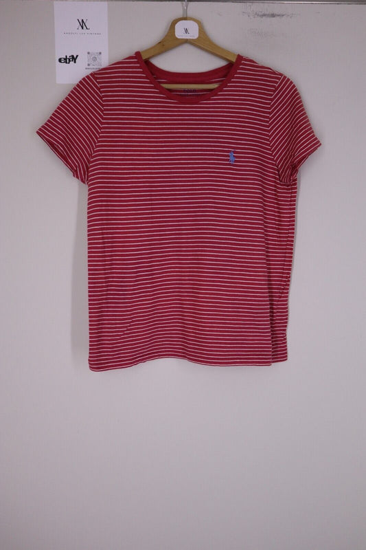 Ralph Lauren - T-Shirt Donna Cotone Woman Logo TG M SIZE M Manica Corta