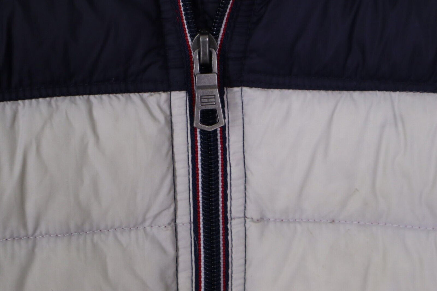 Tommy Hilfiger Giubbotto Uomo Taglia L Giubbino Giacca Blu Piumino Inverno