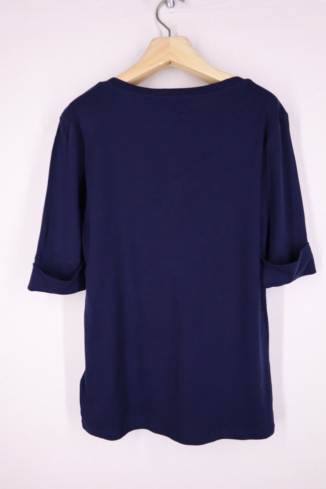 Ralph Lauren - T-Shirt Donna Cotone Woman Logo TG L SIZE L Manica 3/4