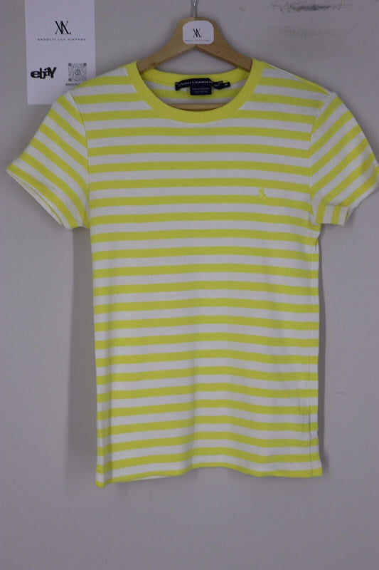 Ralph Lauren - T-Shirt Donna Cotone Woman Logo TG M SIZE M Manica Corta