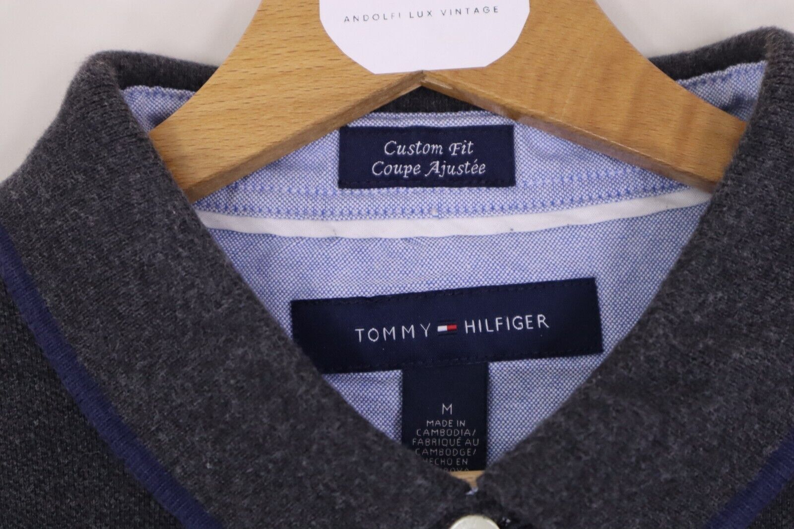 Tommy Hilfiger Polo TG M COLORE GRIGIO