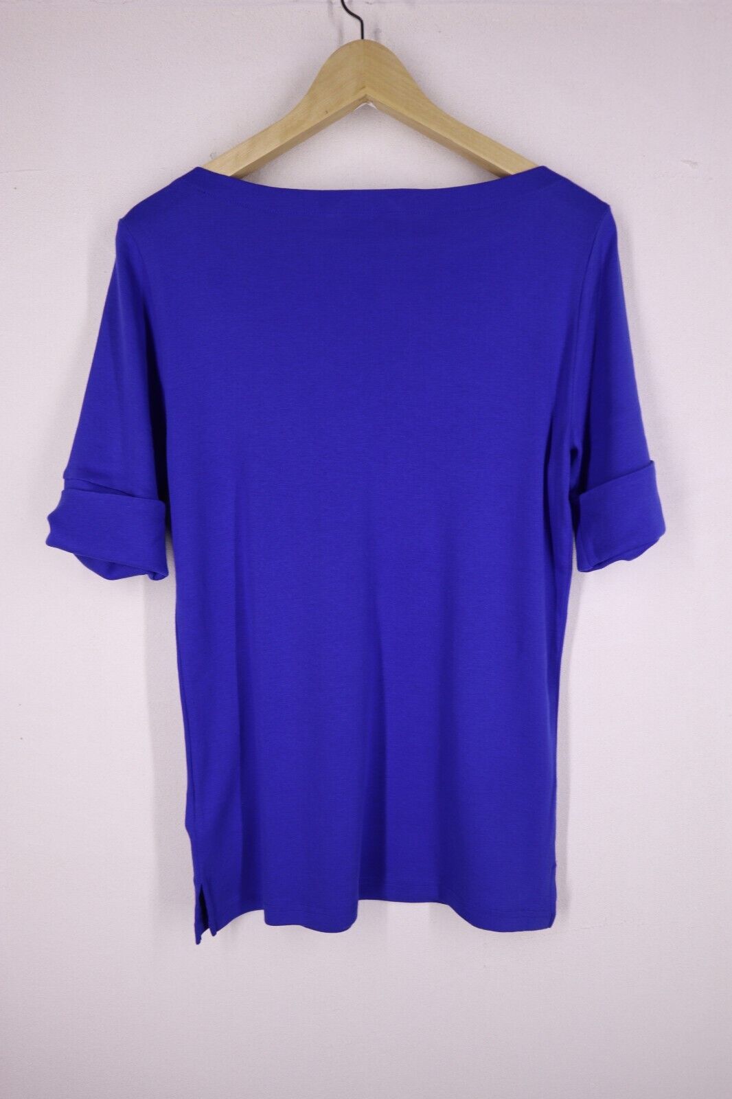 Ralph Lauren - T-Shirt Donna Cotone Woman Logo TG L SIZE L Manica 3/4